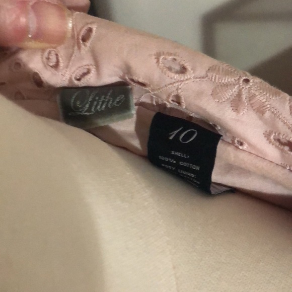 Anthropologie Pink Pastel Trenchcoat - Picture 4 of 5